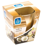 Pan Aroma Clear Glass Candle Vanilla & Coconut